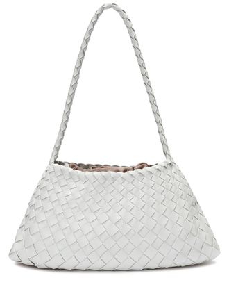 Tiffany & Fred Hand-Woven Leather Shoulder Bag