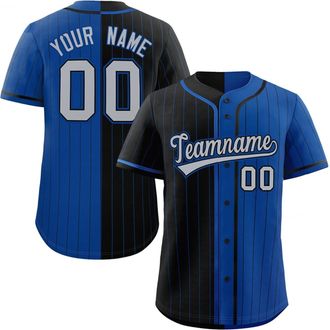 Generic Baseball Jersey Custom Breathable Sports T-Shirts Personalised Namen Number Team Name Logo Training Jerseys Customise Quick Dry Baseball Uniform Activ