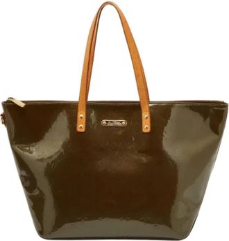 Louis Vuitton Pre-owned Leather totes - Dames - Vintage Shopper - Groen - ONE Size - Tweed - Vintage