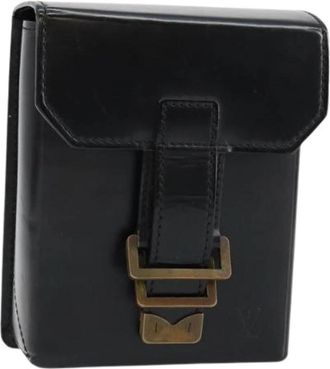 Louis Vuitton Pre-owned Vintage Belt Bag - Dames - Vintage Heuptassen - Zwart - ONE Size - Leer - Vintage