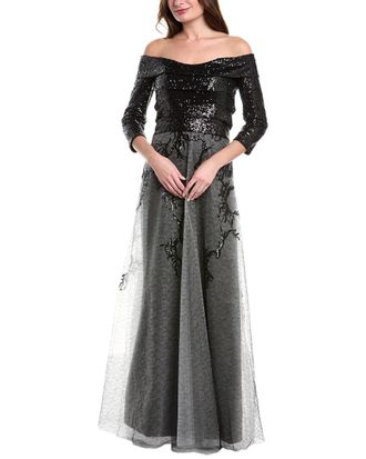 Rene Ruiz Sequin Gown