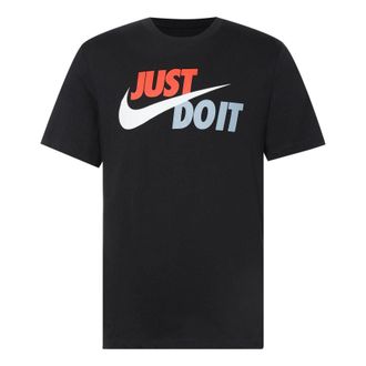 Nike AS Mens Nike Sportswear Tee JUST DO IT SWOOSH Black AR5007-010