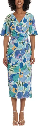 Maggy London Faux Wrap Dress