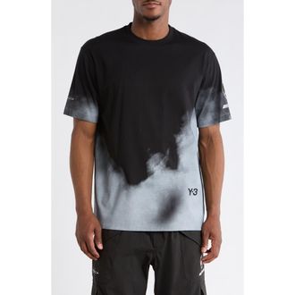 Yohji Yamamoto F1 Tour Cotton Graphic T-Shirt in Black at Nordstrom, Size Xx-Large