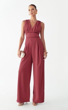 BWLDR Lyle Jumpsuit in China Rose at Nordstrom, Size 14