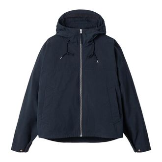 Ten c Light Jackets, male, Blue, Size: L Mid Layer Anorak