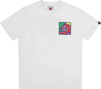 Icecream T-shirt met grafische print - Wit