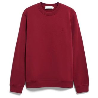 Armedangels Baaro Fleece Pullover f&uuml;r Herren | rot