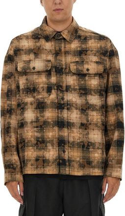 Palm Angels Plaid Shirt-Uomo
