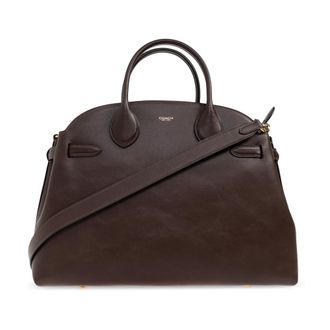 Coach Tassen, Dames, Bruin, ONE Size, Leer, Soft Empire Carryall 40 Handtas