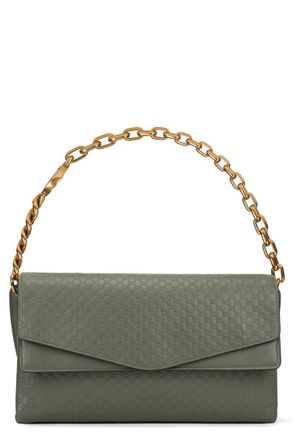 Gucci Green Monogram Shoulder Bag