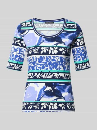 Betty Barclay T-Shirt mit Rundhalsausschnitt in Royal, Gr&ouml;&szlig;e 36