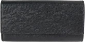 Celine Tweedehands leren portemonnees - Dames - Vintage Accessoires - Zwart - ONE Size - Leer - Vintage