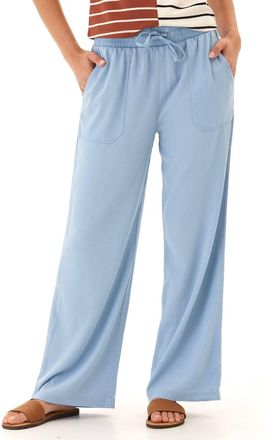 Threads 4 Thought Allie Stretch Chambray Pant In Light Wash
