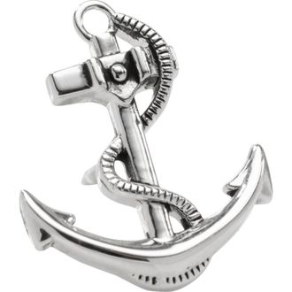 Cufflinks Inc. 3D Anchor Sterling Silver Lapel Pin at Nordstrom