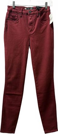 Kut from the Kloth Womens Mia High Rise Fab Ab Jean In Bordeaux