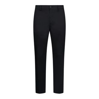 Liu Jo Slim-fit Trousers, male, Black, Size: 2XL Chino Lionetela