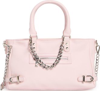 Madden Girl Faux Leather Satchel Bag in Primrose at Nordstrom Rack