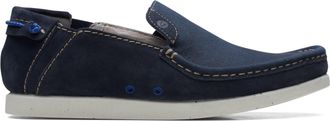 Clarks ShacreLiteStep in Blue Suede