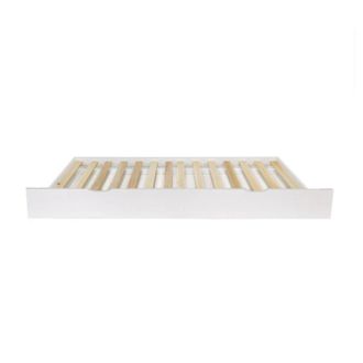Muemue Cama De Arrastre Juvenil Madera Blanco 90x180 Cm