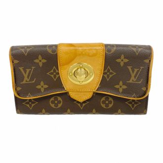 Louis Vuitton Brown Long Wallet (Bi-Fold) (Pre-Owned)