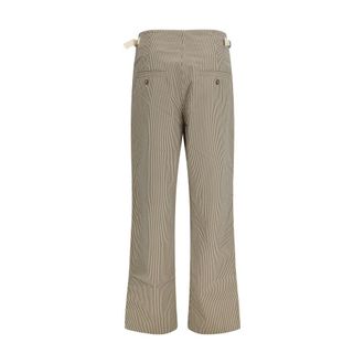 Isabel Marant Womens Beige Cotton Casual Pants