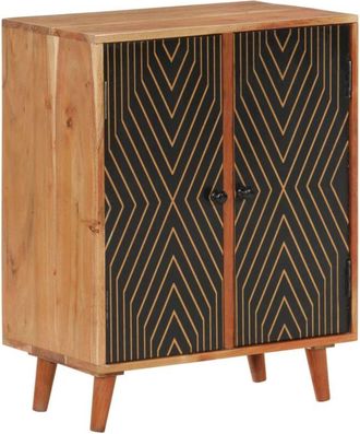 vidaXL Aparador Madera Maciza De Acacia 60x35x74 Cm Vidaxl