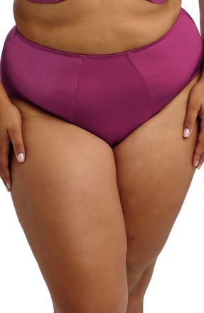 Goddess Keira Full Coverage Briefs in Mulberry at Nordstrom, Size 3X-Large