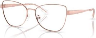 Michael Kors 56mm Butterfly optical glasses in Pink at Nordstrom