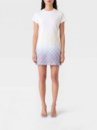 Casablanca Abito AOP Monogram mini Casablanca in cotone stampato