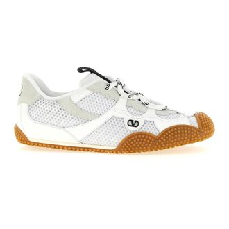 Valentino Garavani Schoenen, Dames, Wit, 37 EU, Leer, Amphibia Sneaker