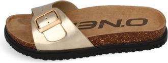 O'Neill Sandale ONEILL SOLANA SLIDER WOMEN LOW, Damen, Gr. 36, gold, Synthetik, Schuhe Sandale