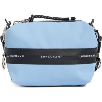 Longchamp Extra Small Le Pliage Energy Canvas Crossbody Bag in Sky Blue at Nordstrom
