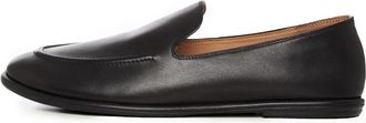 Cesare Gaspari Soft Step Leren Loafers - Dames - Loafers - Zwart - 40 EU - Leer - Schoenen