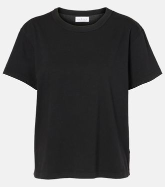 Velvet T-shirt Leigh in jersey di cotone