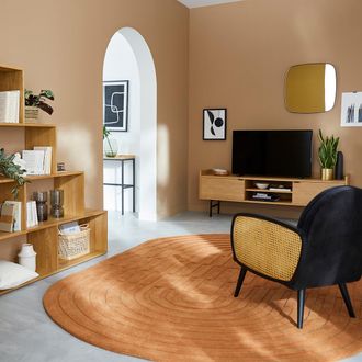 La Redoute Interieurs Lange tv-/hifi-kast met eikenfineer L175 cm, Volga