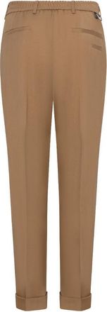 low brand Mens Trousers Beige Virgin Wool