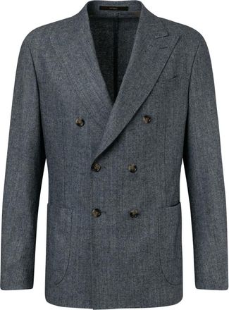 Windsor Blazer - - Jackets - Uomo - Blu - 3XL