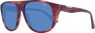 BMW Brown Acetate Mens Sunglasses
