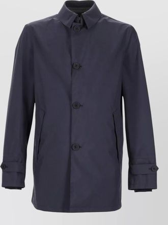 Herno collared neck jacket long sleeves pockets