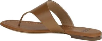 Francesco Russo Sandalias de Piel - Shoes - Mujer - Marr&oacute;n - 37 EU