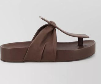 Uma Wang leather flip flops