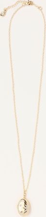Fat Face FatFace Gold Tone Locket Necklace