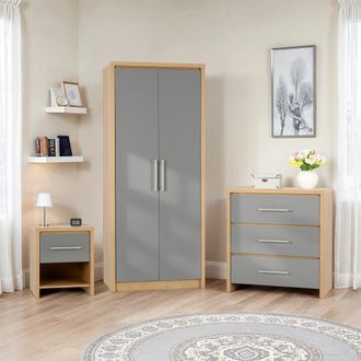 Seconique Seville Bedroom Set in Grey