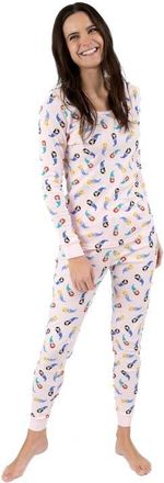 Leveret Womens Cotton Matching Family Pajamas, Dream Weaver Prints in Mermaid at Nordstrom, Size X-Large