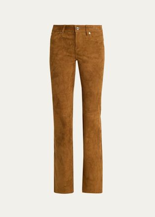 Frame Denim The Suede Rodeo Bootcut Pants