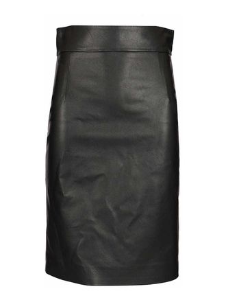 Tagliatore Suede Midi Skirt