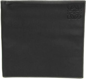 Loewe Pre-owned Anagram Clutch tas - unisex - Vintage Clutch - Zwart - ONE Size - Leer - Vintage