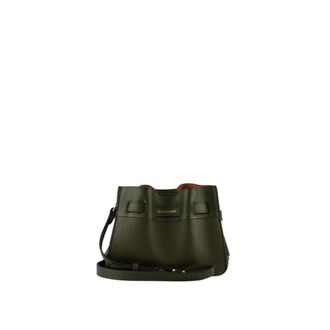 Pourchet Dames, Tassen, Groen, Maat: ONE Size Leer