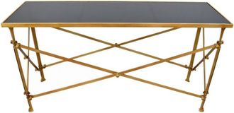 Signature Consolle con piano in vetro L142 cm - pompadour